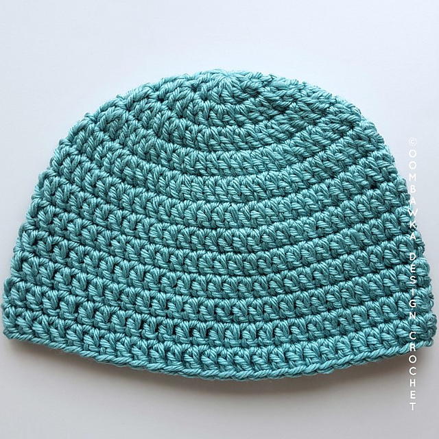 Seamless Double Crochet Hat