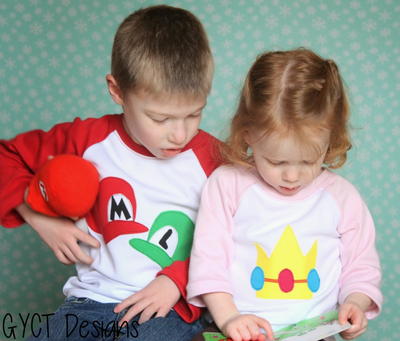 Super Mario Bros Applique Pattern