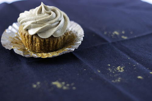 Green Tea Matcha Cupcake Recipe with Matcha Frosting