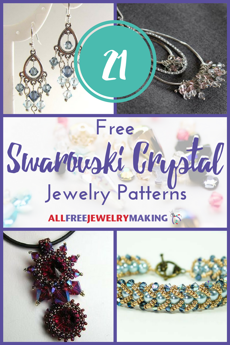 21 Free Swarovski Crystal Jewelry Patterns AllFreeJewelryMaking