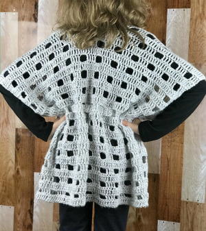 Belted Poncho for Kids