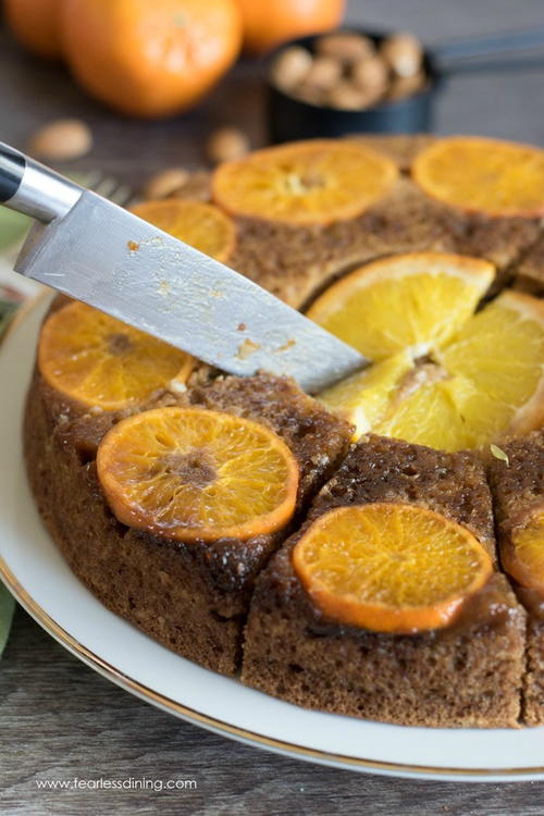 Gluten Free Orange Almond Cake | FaveGlutenFreeRecipes.com