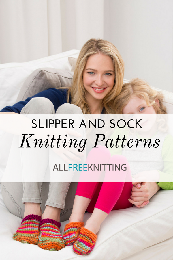 16 Slipper and Sock Knitting Patterns