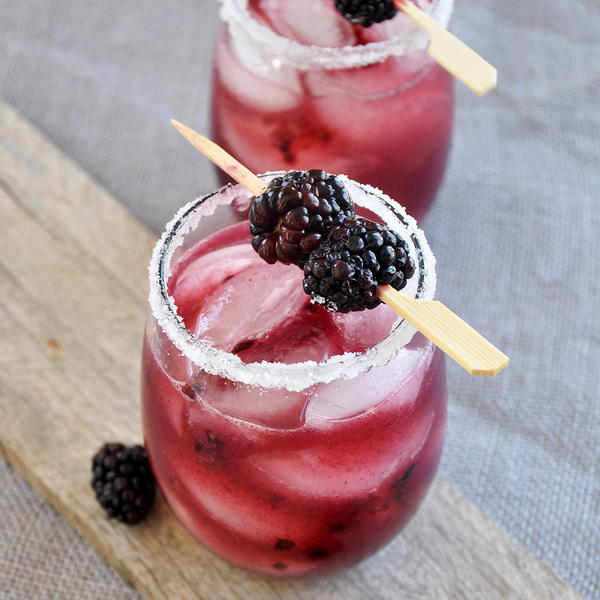 Blackberry Black Dog Cocktail