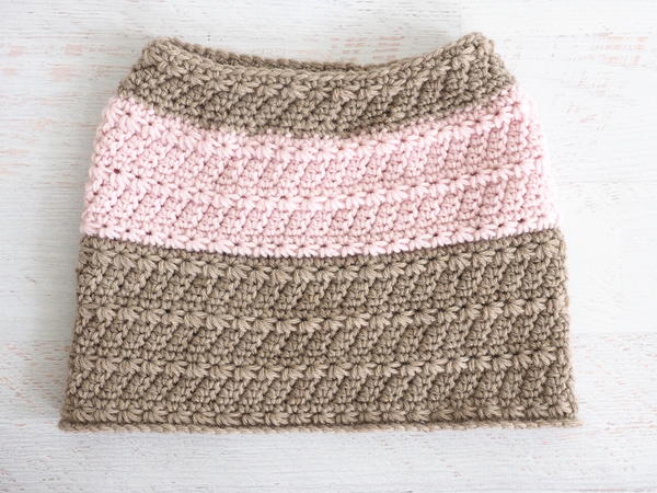 Crochet Star Stitch Neck Warmer