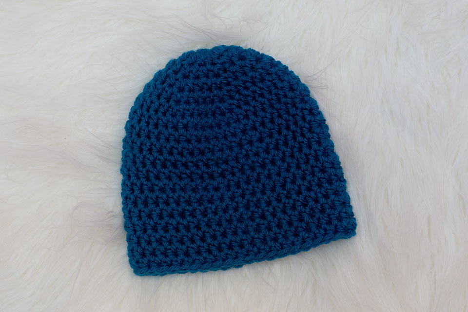 Simplicity Beanie | AllFreeCrochet.com