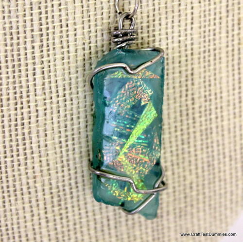 Magical Recycled Glass Pendant