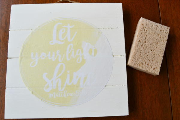 Let Your Light Shine (Matthew 5:16) DIY Wall Art | FaveCrafts.com