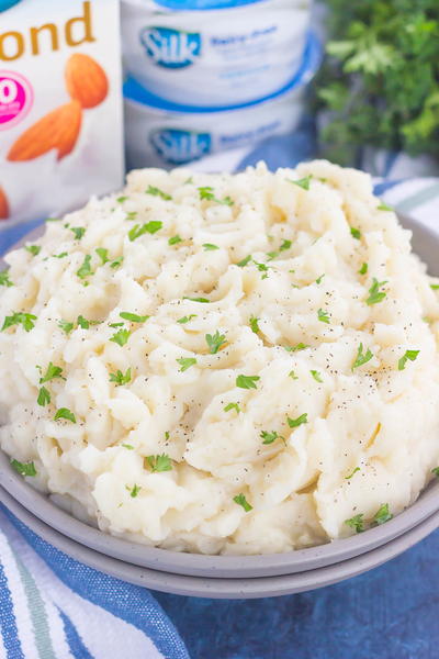 Dairy-Free Garlic Mashed Potatoes