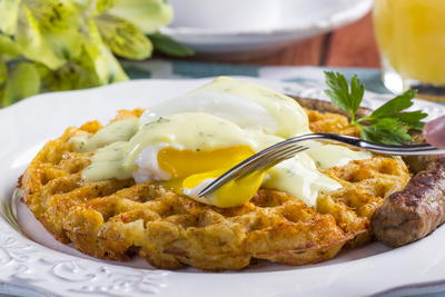 Mother's Day Hash Brown Waffle Supreme