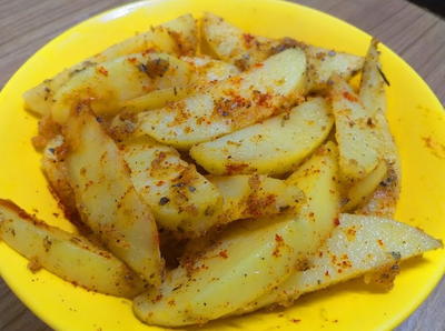 Potato Wedges Recipe | Deep Fried & Baked Potato Wedges