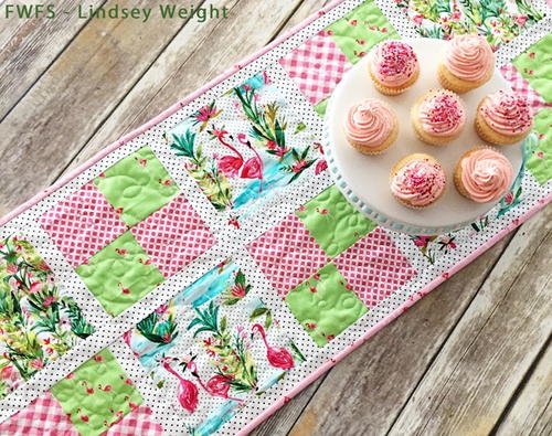 Pink Flamingo Table Runner Pattern