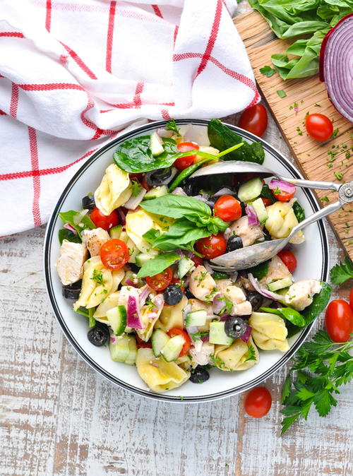 Chicken and Tortellini Salad