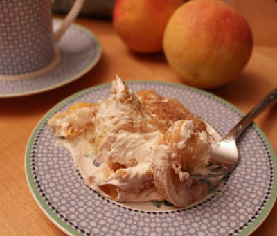 5 Ingredients - Pantry Peach Trifle