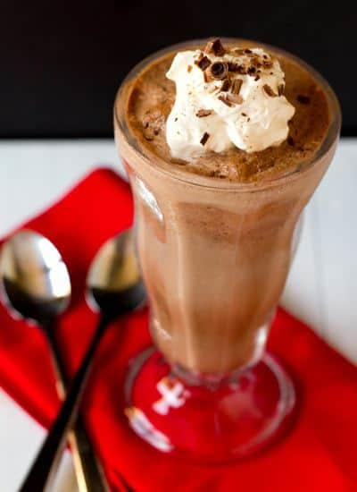 Copycat Frozen Hot Chocolate