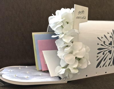 Glittery Wedding Gift Card Mailbox