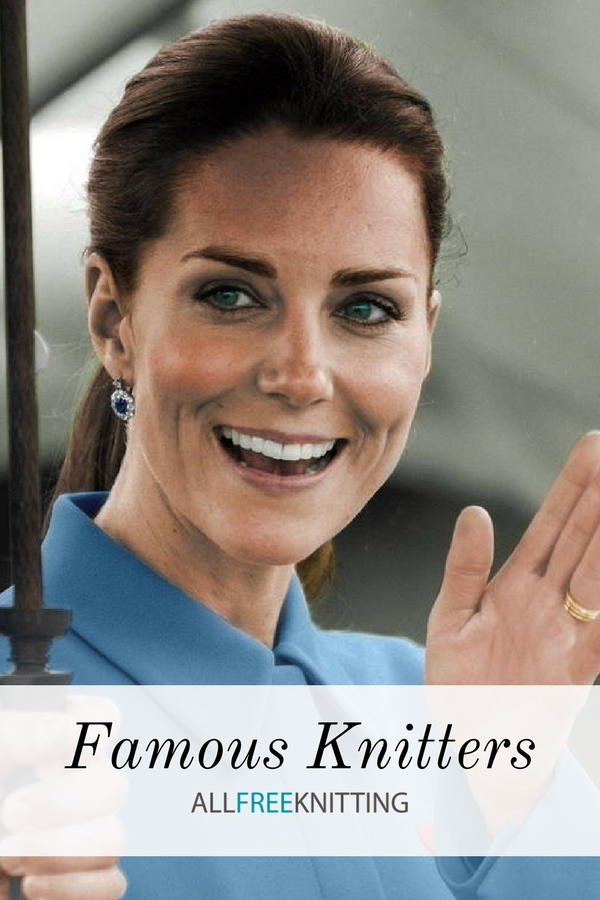 Famous Knitting Patterns 17 Famous Knitters Who Might Surprise You | AllFreeKnitting.com