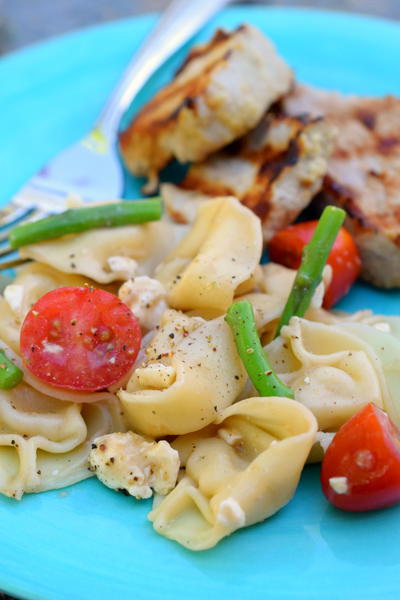 Asparagus Tortellini Pasta Salad