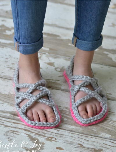 33 free crochet flip flop patterns for adults allfreecrochet com