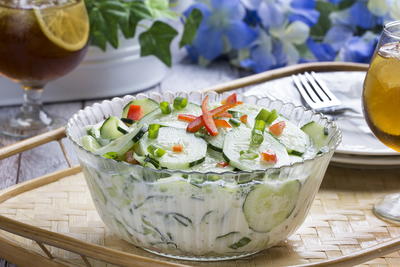 Crunchy Cucumber Salad