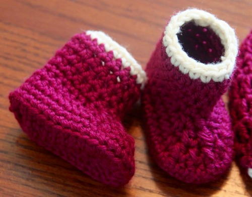 50 Minute Baby Booties