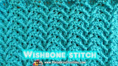Wishbone Crochet Stitch