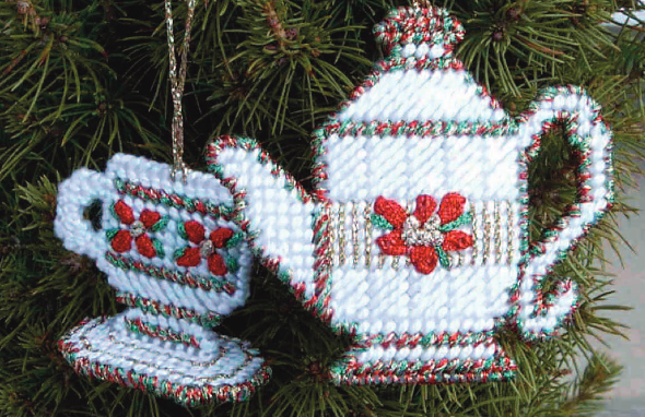 Christmas Tea Ornament Set