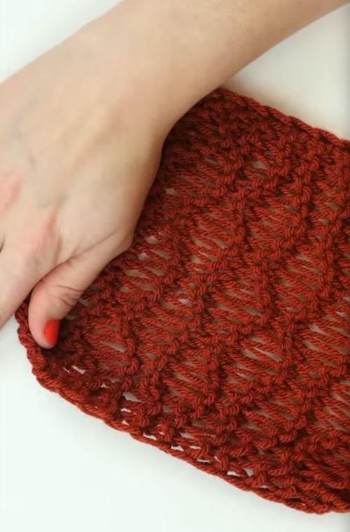 How to Knit the Wave Stitch