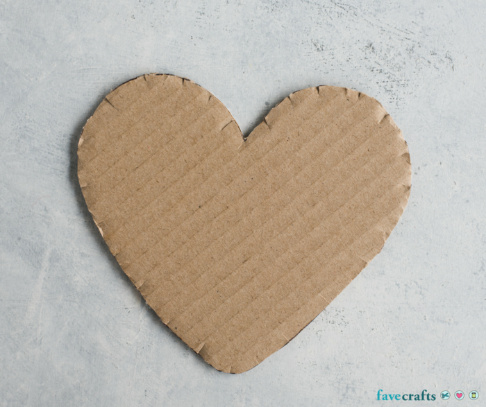 Union Jack Yarn Heart Garland