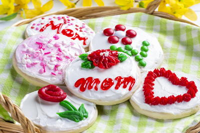 Mothers Day Sugar Cookies