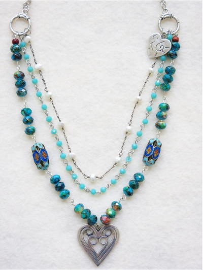 Sundance-Inspired Boho Layered Necklace