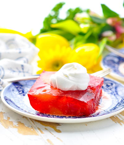 Strawberry Sunshine Jello Salad