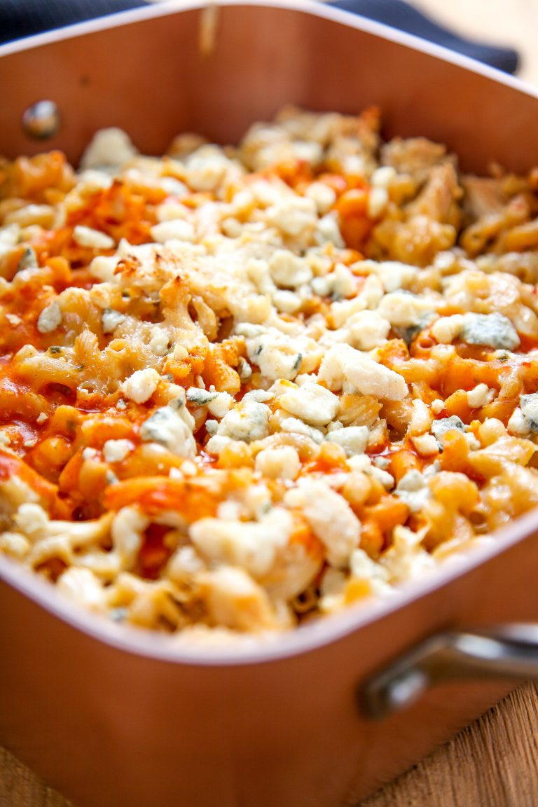 Buffalo Chicken Mac and Cheese