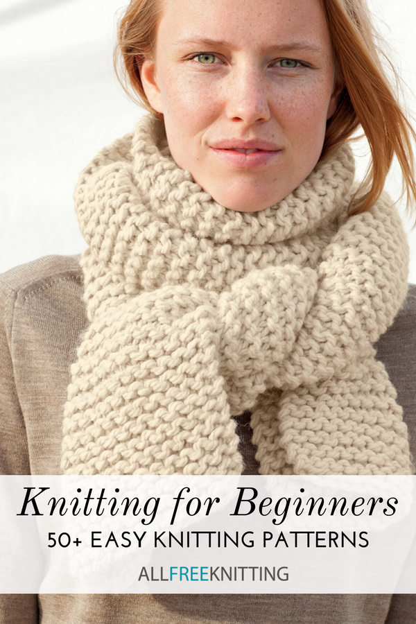 50+ Easy Knitting Patterns for Beginners (2022) | AllFreeKnitting.com
