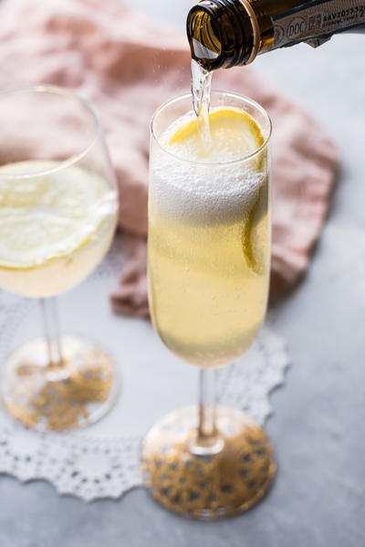 Royal Wedding Lemon Elderflower Cocktail