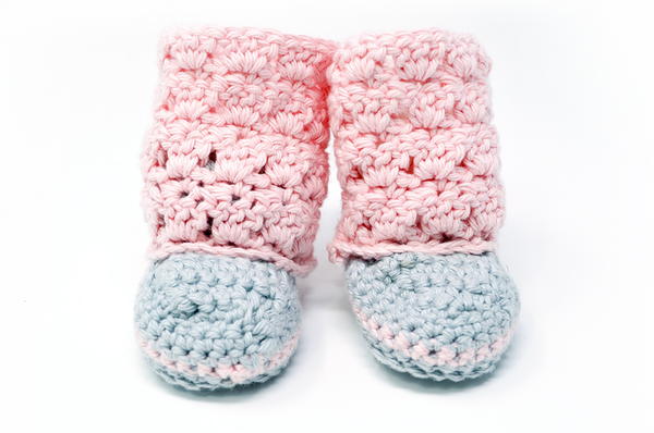 Primrose Baby Boots Crochet Pattern