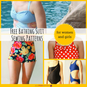 10+ Free Bathing Suit Sewing Patterns (for Women and Girls)