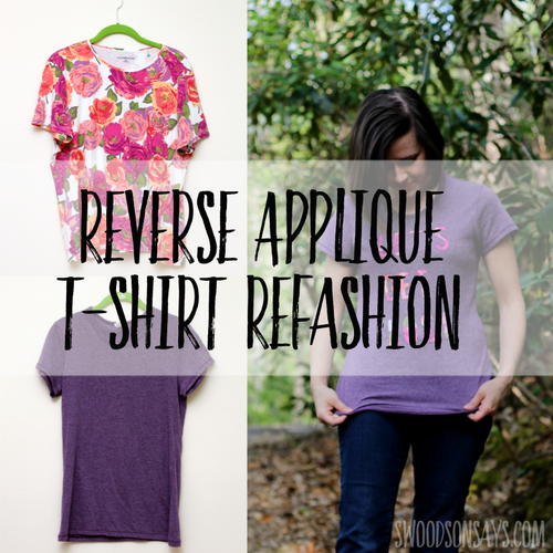 Reverse Applique Tshirt | AllFreeSewing.com