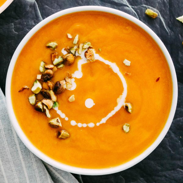 Slow Cooker Healthy Sweet Potato Soup