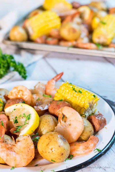 Low Country Boil Sheet Pan Dinner