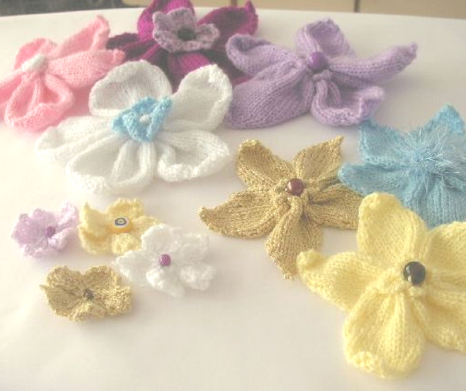 How to Knit Flowers 39 Easy Knitting Patterns