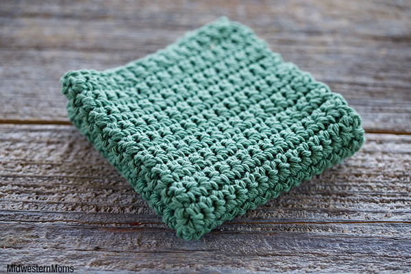 Quick and Easy Crochet Dishcloth Pattern