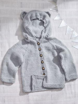 Baby Bear Hooded Cardigan