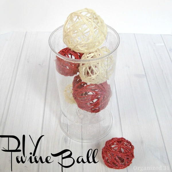 DIY Twine Ball