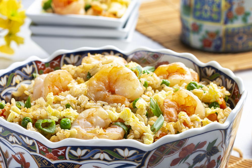Weeknight Shrimp Fried Rice | MrFood.com