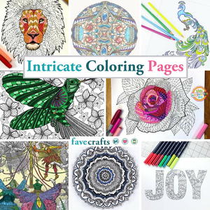 Zentangle Coloring Pages Favecrafts Com
