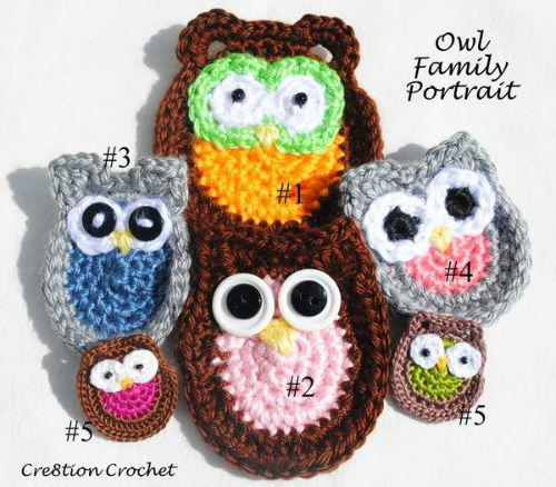 Owl Family Portrait
