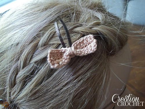 Small Bow Barrette