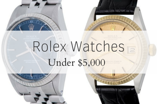 Rolex datejust under 5000 hotsell