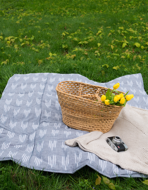 Waterproof Quilted Picnic Blanket